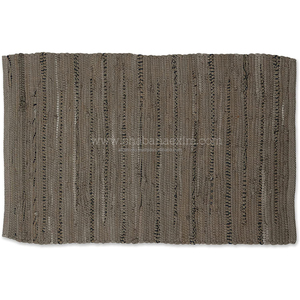 พรมเช็ดเท้าผ้าฝ้ายลายโบฮีเมียนพรมทำมือเสื่อปูพื้นกลางแจ้ง - Product Image 3