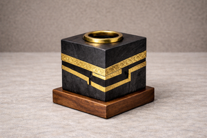 Brûleur à Bakhoor Arabe Madkhan de Luxe en Bois Massif, Porte-Encens Aromatique Oud Mabkhara, Décoration d'Intérieur Moyen-Orientale - Product Image 3