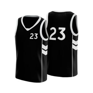 Maillot de basket-ball personnalisé par sublimation pour hommes, débardeur, uniforme d'équipe, t-shirt de sport imprimé à séchage rapide - Product Image 2