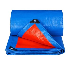 ผ้าคลุมรถบรรทุกผ้าใบกันน้ำสำหรับงานหนักลายสานเทคนิคแบบเรียบง่าย - Product Image 1