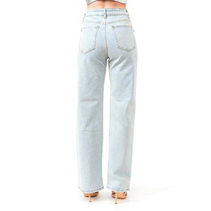 Pantalones Vaqueros Casuales de Cintura Media, Alta Calidad, Precio Económico, Diseño Personalizado, Corte Regular, Jeans de Moda OEM, Transpirables para Invierno - Product Image 6