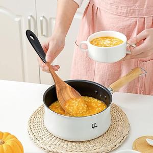 Cuchara de Té de Madera Natural Ecológica, Reutilizable, para Café y Azúcar, Apta para Lavavajillas, Capacidad de 10 ml, Utensilio de Cocina - Product Image 3