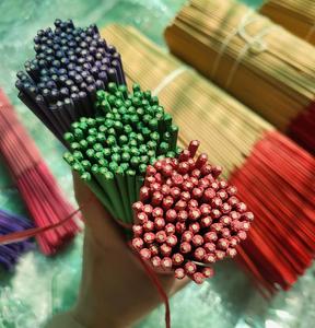 Venta al por mayor Raw Batti incienso Stick verde sin perfume Agarwood titular almizcle sándalo incienso Rosa aceites esenciales en caja chino - Product Image 3