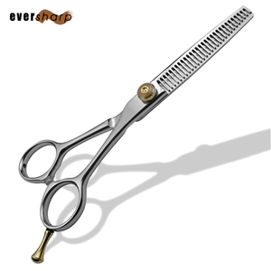High Quality Stainless Steel Straight Blade Hair Cutting Scissors Dressing Thinning Hair Sharp Comfortable Handle Beauty Tool - Product Image 6