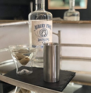 เครื่องเชคเกอร์สำหรับเครื่องดื่มค็อกเทลและตวงแบบหมุดสองด้านทำจากสแตนเลส - Product Image 4