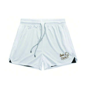 Pantalones Cortos Deportivos para Hombre, Diseño Personalizado con Logotipo, Pantalones Cortos de Malla para Correr al Aire Libre - Product Image 5