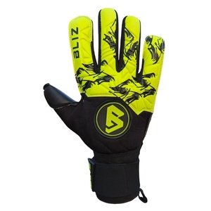 ถุงมือผู้รักษาประตูแบบ Negative Cut & Roll Finger สำหรับฟุตบอลมืออาชีพ รับผลิตตามสั่ง (OEM) ขายส่ง ออกแบบตามหลักสรีรศาสตร์ ฝ่ามือทำจากยางลาเท็กซ์ ยึดเกาะได้ดี - Product Image 2