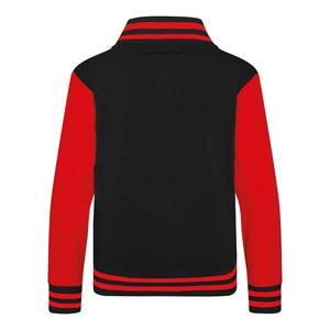 Veste en laine universitaire Letterman OEM pour hommes Veste de baseball d'hiver Broderie en chenille Grande taille Tissu en toile Lettre personnalisable - Product Image 3