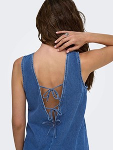 Vestido Casual de Mezclilla para Primavera con Apliques Únicos, Línea A, Largo Midi, Transpirable, de Secado Rápido, Silueta Vintage para Mujer - Product Image 6