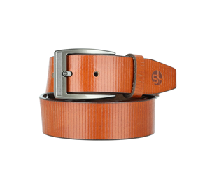 Men's Genuine Leather Belt for Men Formal Casual Brown Cowhide Leather Belts Plain Design Steel Buckle Leather <b>Accessories</b> OEM - Product Image 2