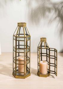 ชุดโคมไฟตั้งพื้นสีทองหรูหรา เหมาะสำหรับตกแต่งล็อบบี้โรงแรม และจัดแสดงบริเวณทางเข้าใหญ่ ขายส่งจากอินเดีย - Product Image 2