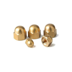 น็อตทองเหลืองที่มีเกลียวที่แม่นยำ ตัวยึดที่ทนทานสำหรับงานประกอบอุตสาหกรรม ไฟฟ้า และเครื่องจักร - Product Image 1