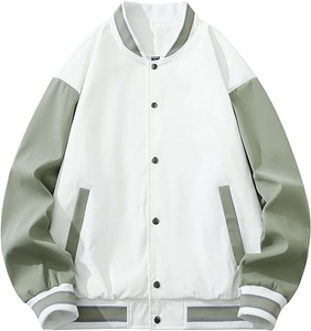 Wholesale OEM Matching Shoe Custom Winter Vintage School College <b>Men's</b> <b>Jackets</b> Coat Wool Letterman Varsity <b>Jacket</b> <b>Man</b> - Product Image 5