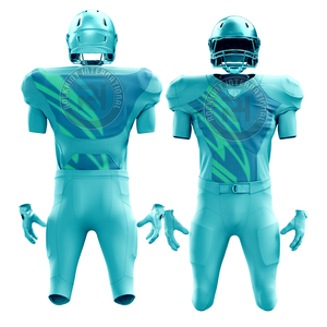 Uniforme de Fútbol Americano para Atletas, Hecho de Tela de Poliéster, Flexible, Ligero y Adecuado para Entrenamiento - Product Image 3