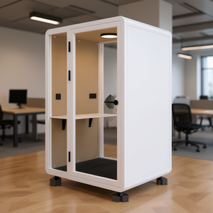 Solo Plus HIPOD Mobilier de bureau moderne, cabines de réunion modulaires, cabines téléphoniques, cabines acoustiques pour un environnement de travail confortable - Product Image 3