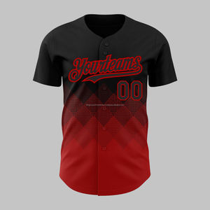 OEM Wholesale Factor Hommes Jeunes Baseball Impression Personnalisée Maillot à Manches Longues Polyester Sportswear Technique de Broderie Grande Taille - Product Image 5