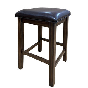 Juego de Mesa de Comedor Rectangular Alta y Sillas de Bar Modernas para Interiores de Pub, Taburetes Altos de Madera Sencillos, Diseño de Barra de Pared para el Hogar - Product Image 2