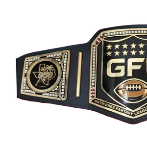 Cinturón de Campeonato Personalizado de la Liga de Fútbol de Fantasía Gutierrez, Trofeo de Fútbol de Fantasía de Alta Calidad - Product Image 3