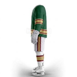 Ensemble uniforme de hockey sur glace personnalisé – Maillot et pantalon respirants, durables, pour entraînement et matchs professionnels – Toutes tailles, jeunes et adultes, ProFit - Product Image 3