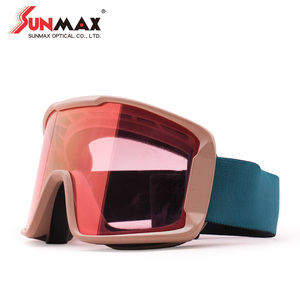 Masques de ski et de snowboard pour hommes, femmes et jeunes – Anti-buée, protection UV, design compatible avec les casques - Product Image 1
