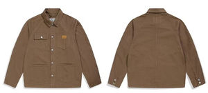 Veste de mode pour homme, haute qualité, personnalisée, décontractée, avec logo brodé, manches longues, en coton sergé, pour un look professionnel et sportif - Product Image 3