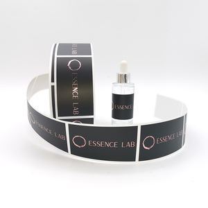 Etiquetas Autoadhesivas Personalizadas para Botellas de Gotero de 10 ml, Etiquetas de Embalaje de Aceite Esencial de Aluminio y Poliéster para Botellas de Vidrio - Product Image 6