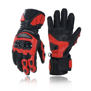 Guantes de Motociclismo Deportivos Reforzados con Piel de Cabra, Guantes de Motocross, Guantes de Carreras, Guantes Profesionales para Motociclistas - Product Image 1