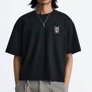 Fabrication en usine de t-shirts surdimensionnés pour hommes, t-shirts surdimensionnés légers pour hommes adultes, sur mesure - Product Image 1