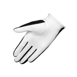 Gants de golf personnalisés avec logo de marque, fabriqués en usine OEM, couleur personnalisée, perforés, légers, en cuir synthétique flexible pour le golf - Product Image 4