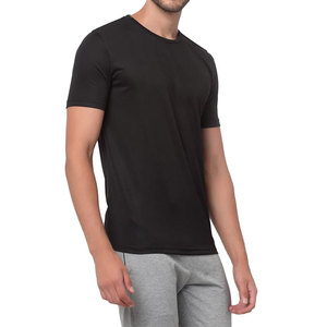 2025 Custom Made High Quality 100% Cotton <b>Short</b> <b>Sleeve</b> Men's Gym T-Shirt Formal Summer Print O-Neck Loose Fit Anti-Pilling - Product Image 4