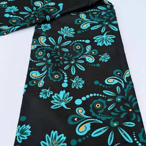 Tela de algodón estampada en cera de alta calidad para mujer, ideal para ropa de moda y manualidades en Maputo con diseños personalizados vibrantes - Product Image 1