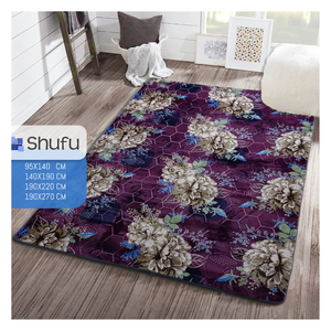 Shufu Style Moderne Abstrait Fabriqué À La Machine Anti-Allergie Doux Lisse Polyester Tapis De Sol Antidérapant Maximum Confort Tapis Ensembles - Product Image 2