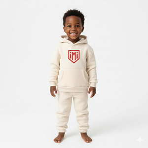 Conjuntos de Sudadera y Pantalones Deportivos Personalizados para Bebés Niños, Estilo Urbano de Invierno, Estampados, 100% Algodón Grueso, Servicio OEM - Product Image 6