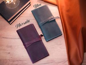 Estuche de cuero hecho a mano, estuche para pipa de cuero genuino, estuche enrollable para tabaco, estuche organizador de pipas de cuero premium - Product Image 3