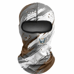 Balaclava moderne à sublimation, motif personnalisé, respirant, imperméable, 100% polyester, couvre-visage sportif unisexe pour le cyclisme et la course à pied - Product Image 1