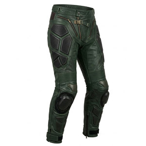 Pantalones de Motocicleta Unisex de Cuero Premium Personalizables para Todas las Estaciones, Tejido Transpirable Resistente, Costuras de Seguridad, Ajuste Cómodo - Product Image 1