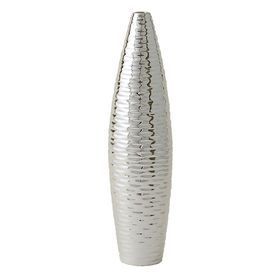 Antique Finish Metal Flower <b>Vase</b> Vintage Home Decor Table Centerpiece Elegant Durable Stylish Decorative Accent Gift - Product Image 3