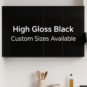 ตู้ครัวไม้จริงแบบโมเดิร์น SANYANG 2026  แบบกำหนดเองได้  เคลือบเงา  ใช้งานได้หลากหลาย  ขายดี  เฟอร์นิเจอร์เก็บของ - Product Image 3