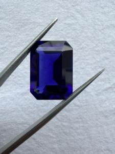 Saphir bleu naturel de haute clarté, bijoux de luxe, bleu profond, haute qualité, pierre précieuse en vrac de 12/16 mm par ANAS GEMS à bas prix - Product Image 2