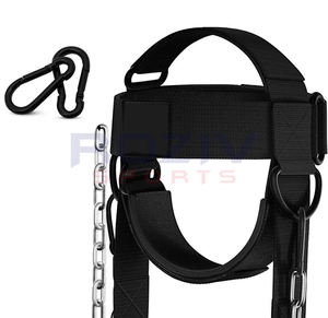 อุปกรณ์เสริมสร้างความแข็งแรงของคอแบบพกพา Roziv Sports รุ่นใหม่ล่าสุด พร้อมแผ่นรองนุ่มทำจากนีโอพรีน สายรัดศีรษะและคางแบบปรับได้ - Product Image 6