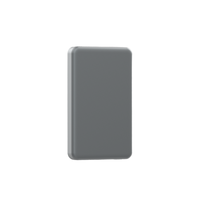 MS015B Conception personnalisée, vente chaude, 5000mAh 15W 20W, charge rapide, ultra-mince, banques d'alimentation sans fil de voyage, durables, Li-Polymère