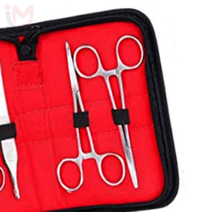 Kit d'entraînement à la suture, ensemble d'instruments médicaux avec ciseaux et aiguilles pour la formation des étudiants, classe I - Product Image 2