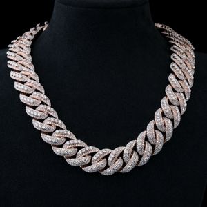 Luxury VVS Moissanite Cuban Chain <b>Necklace</b> with 925 Sterling Silver Hip Hop Trendy <b>Statement</b> Party Wear Chain For Unisex - Product Image 1