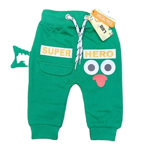 Pantalon de survêtement taille moyenne 100% coton pour bébé et enfant en bas âge pantalon de sport pour garçons et filles décontracté en gros polaire - Product Image 4