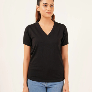 Camisetas de Moda Urbana para Mujer, Manga Corta, Cuello Redondo, Algodón Transpirable, Cómodo, de Secado Rápido, Ligero, Ropa de Verano 2026 - Product Image 4