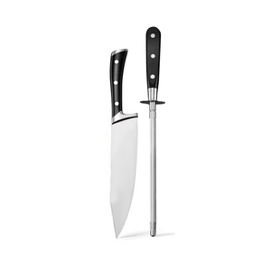 Cuchillo de Chef de Lujo Hecho a Mano con Mango de Madera, Hoja de Cobre y Damasco, Acabado Satinado, Ambidiestro, Longitud de 6-7.9 Pulgadas para Uso en la Cocina - Product Image 6