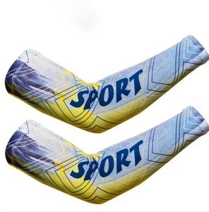 Manches de cyclisme unisexes pour adultes, imprimées de motifs floraux, résistantes à l'eau, respirantes, séchage rapide, protection anti-UV, en spandex et polyester - Product Image 6
