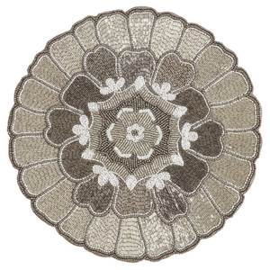 Beautiful Handcrafted Embroidery <b>Beaded</b> <b>Placemat</b> for Luxury Dining Room Decoration and Sophisticated Table Setting - Product Image 3