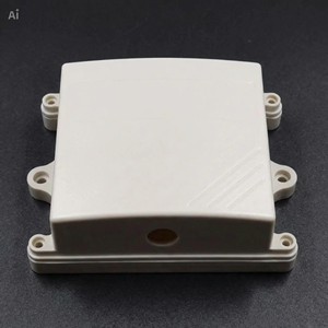 OEM ABS Injection Molded IP65 <b>Waterproof</b> Electronics <b>Junction</b> <b>Box</b> Housing Model SM5-72-1 with Cut Holes & Laser Carving - Product Image 1