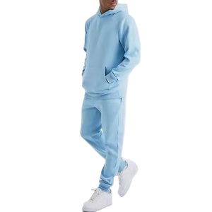 Survêtement Homme Oversize Qualité Supérieure 2025 – Motif Uni, Tenue de Jogging en Matière Écologique pour l'Hiver - Product Image 1
